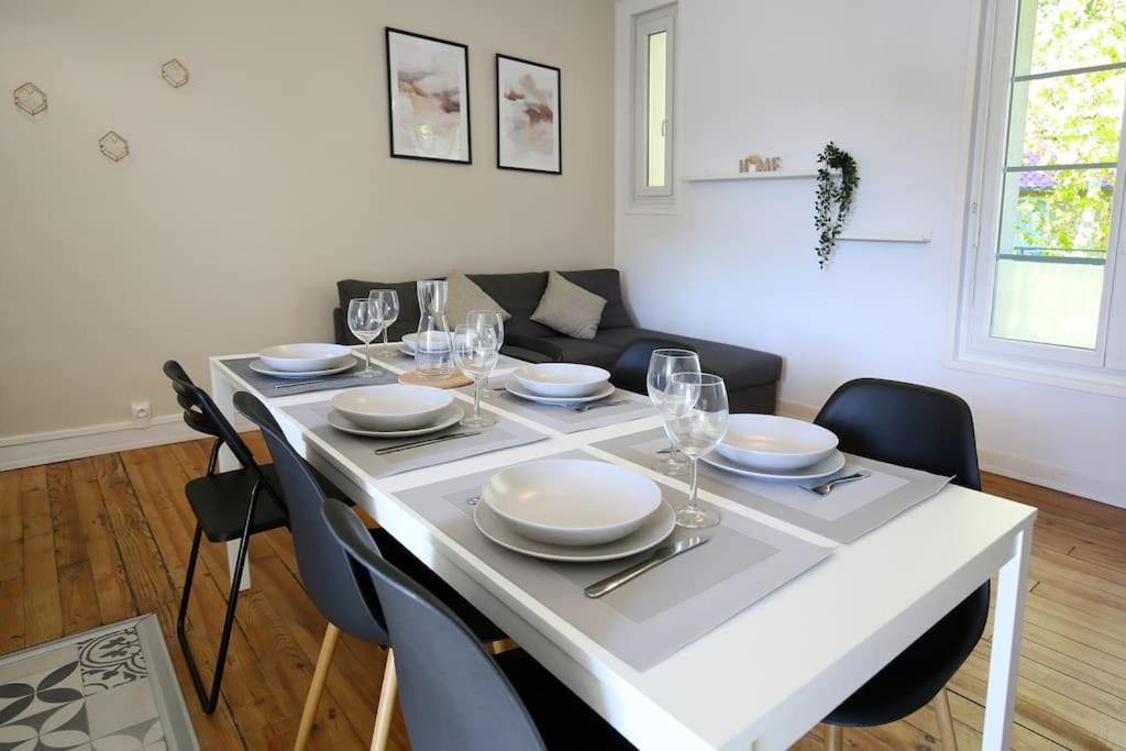 Le Rosier - 7 Deniers - Proche Airbus - Bus Direct Centre Apartment Toulouse Ngoại thất bức ảnh